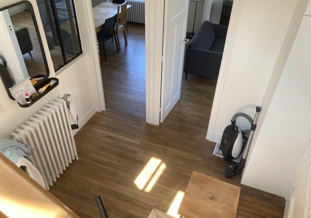 couloir avant rénovation