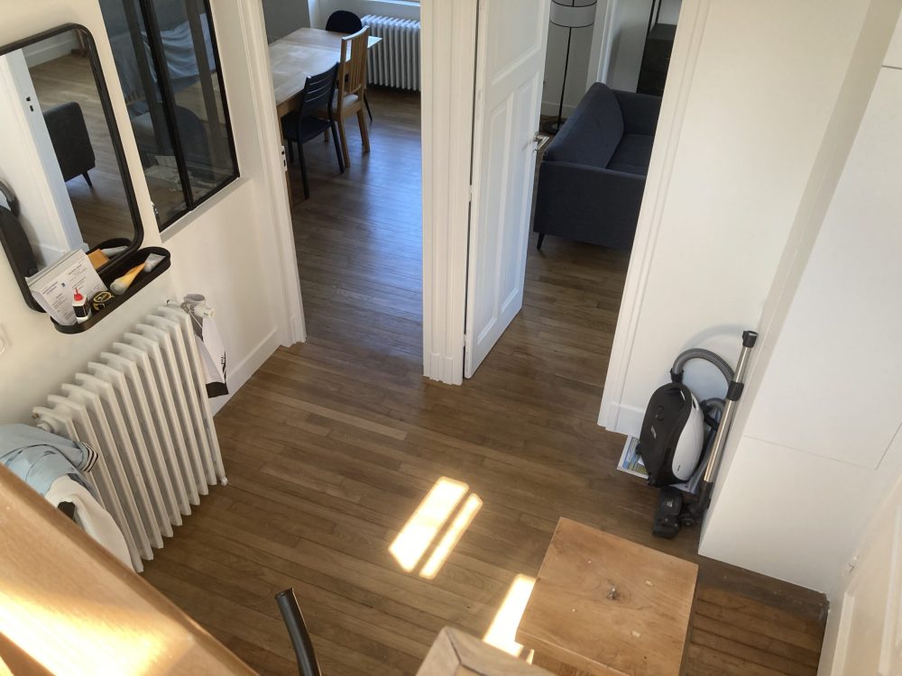 couloir avant rénovation