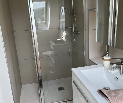 salle de bain rénovée