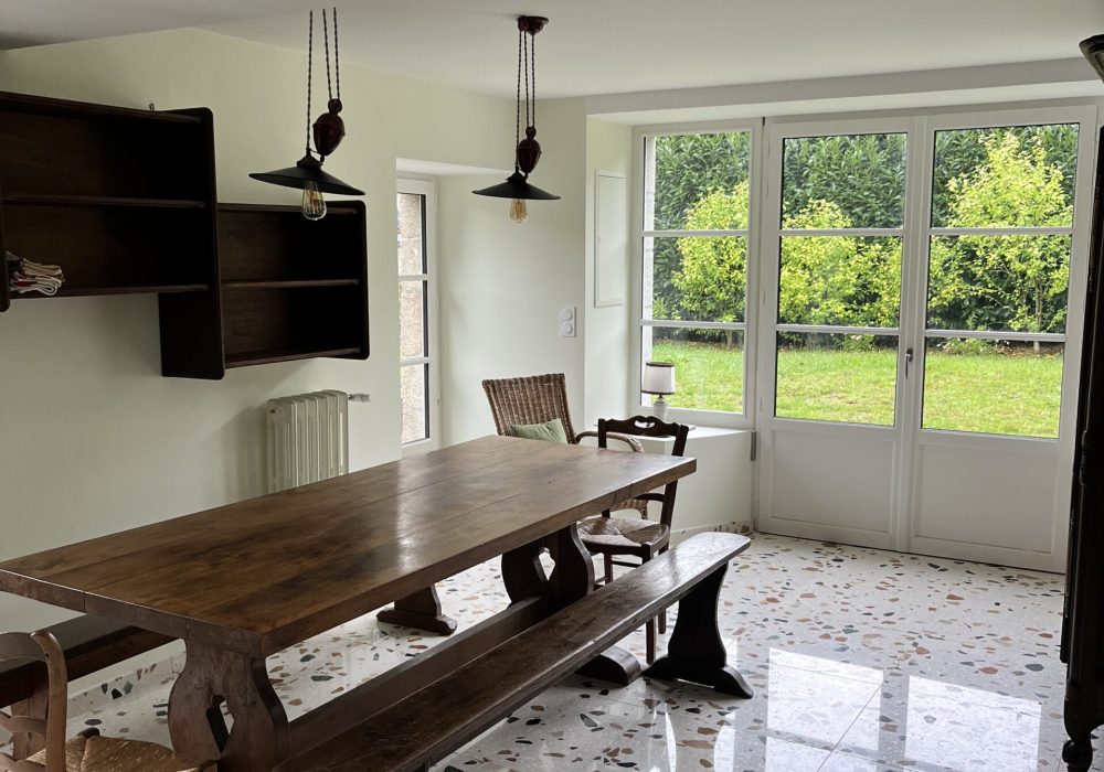 rénovation d'une salle à manger