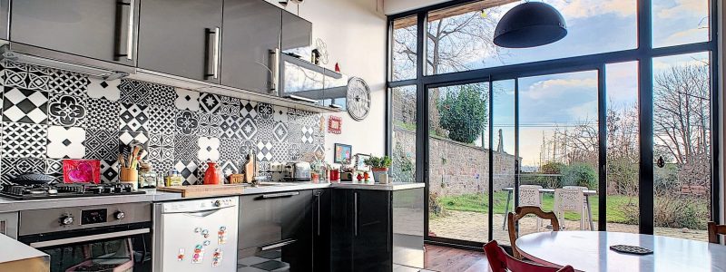 Maîtrise d'œuvre : rénovation d'une grange - cuisine